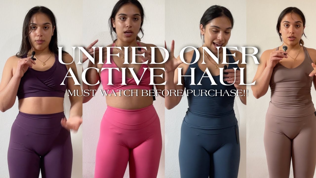 UNIFIED ONER ACTIVE | try on haul + should you buy it?? + gym tested