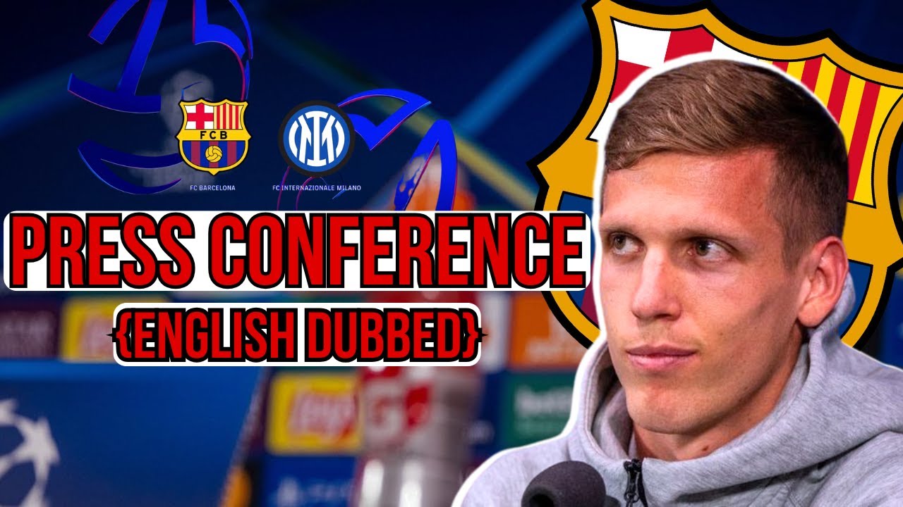 &ldquo;We Are All United&rdquo; &mdash; Dani Olmo UCL Press Conference vs Inter (English Dubbed) 🔥