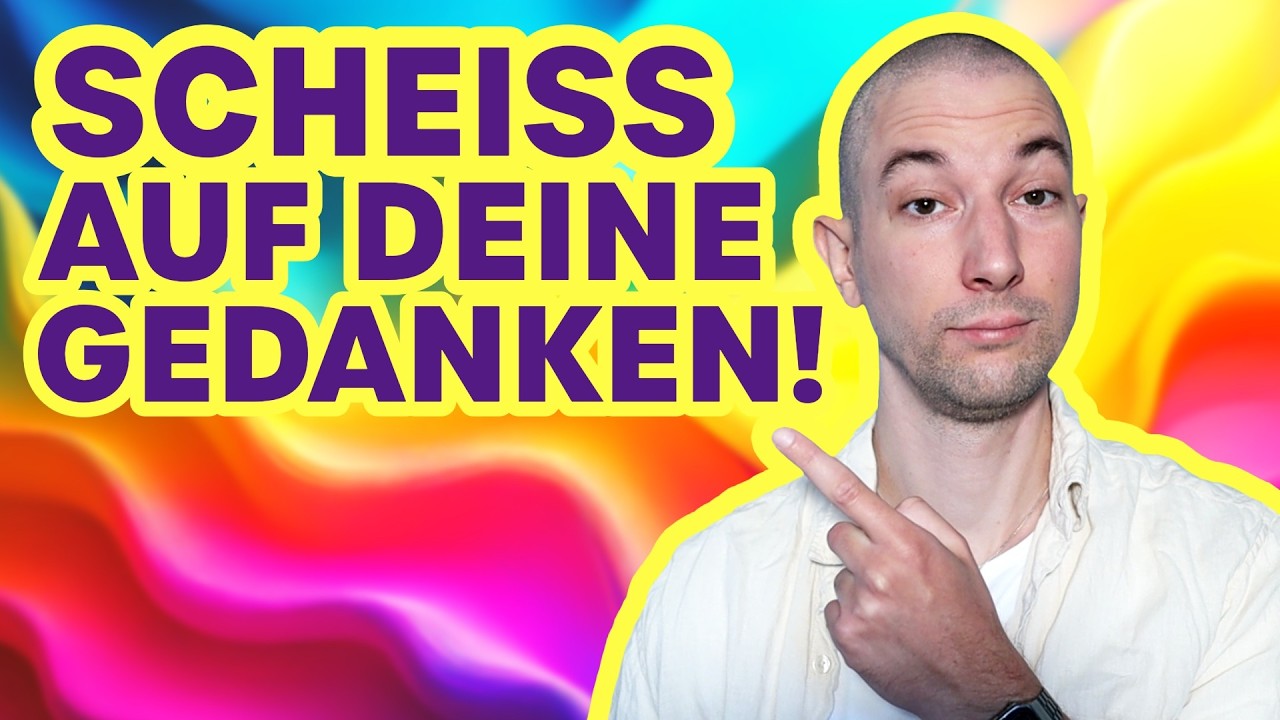 Angstbewältigung ist 100% körperlich! (Negative Gedanken spielen keine Rolle)