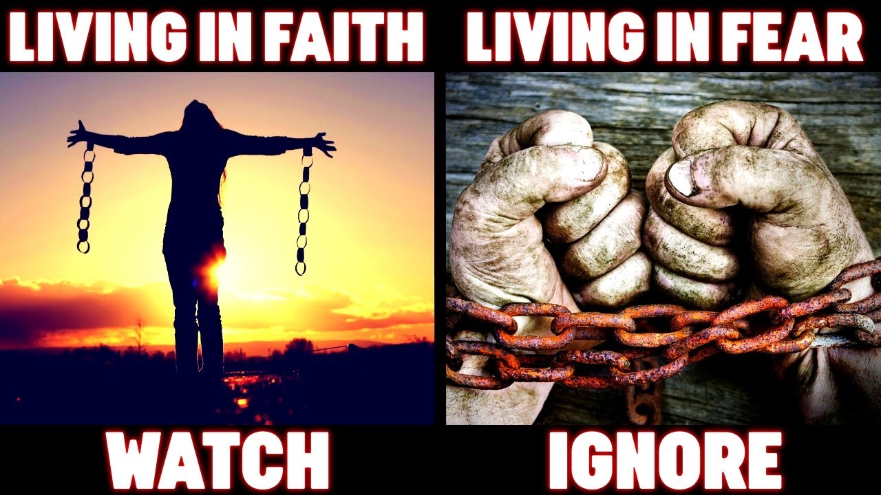 God Says Don't Live In Fear