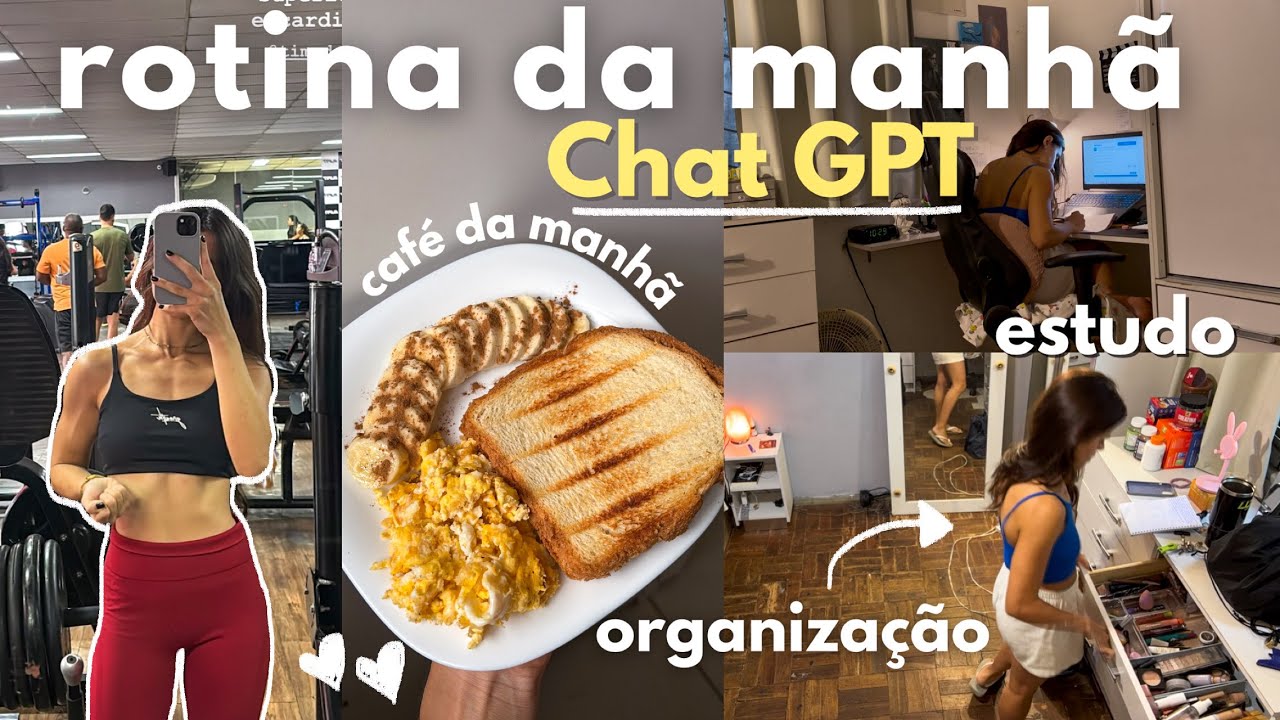 Seguia rotina uma rotina perfeita | criada pelo chat GPT 🤖✨🏋🏻‍♀️