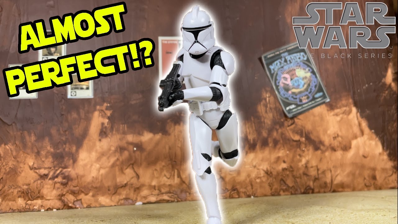 Обзор новой фигурки клона-солдата 2024 года из Star Wars Black Series (Фаза 1)
