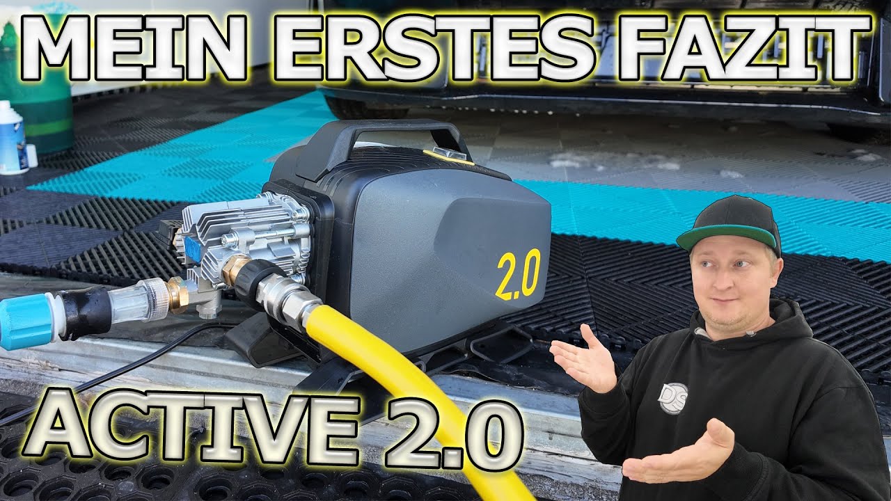 MEIN ERSTES FAZIT ZUM ACTIVE 2.0 HOCHDRUCKREINIGER - Kann er mich überzeugen? Was muss sich ändern?