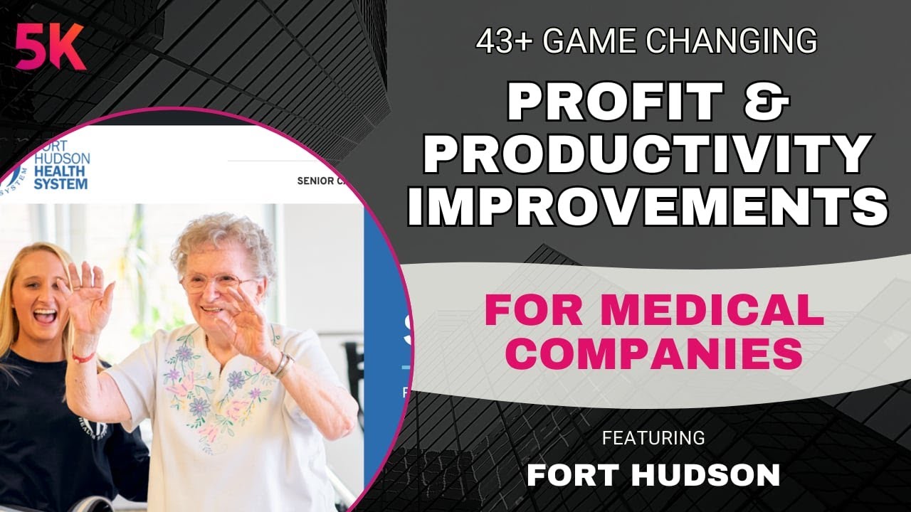 AI Strategies to Boost Profit/Productivity for the Medical Industry | Ft. Fort Hudson Health System