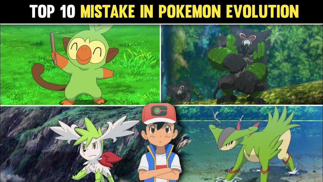 Top 10 Pokemon that should have Been Evolution|Mistake In Pokemon Evolution|Hindi