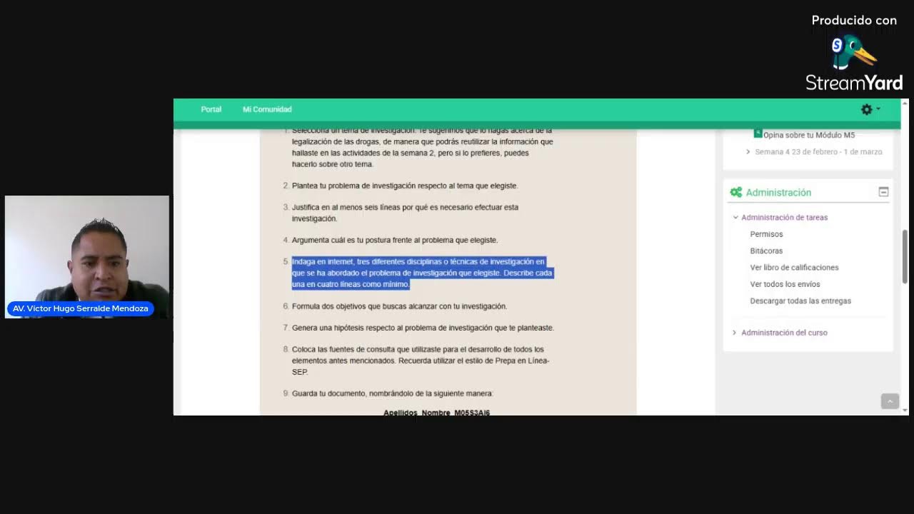 Espacio Abierto para el Aprendizaje 2 Semana 3