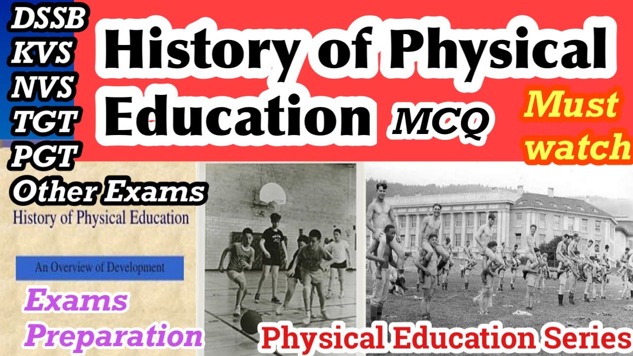 History of Physical Education MCQ || Physical Education ||