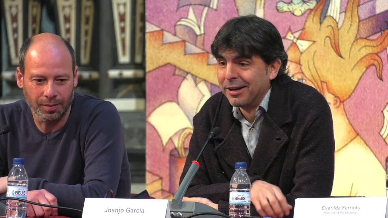 Joanjo Garcia en la Biblioteca Valenciana