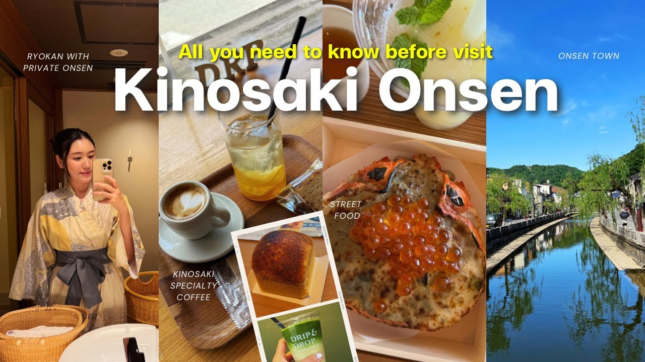 Kinosaki Onsen 🦀♨️ กินปู นอนเรียวกัง แช่ออนเซน