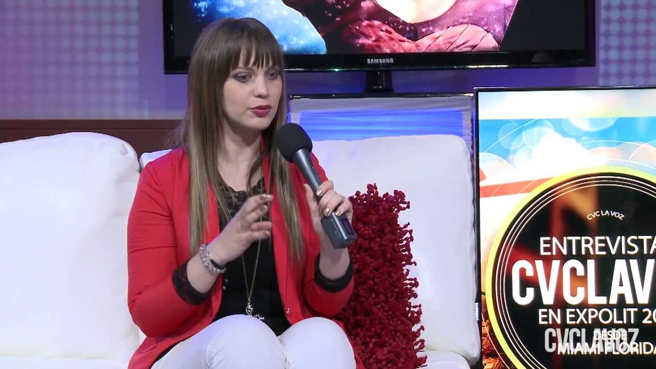 Entrevista con Christine D'Clario en Expolit 2013