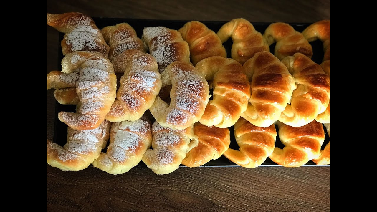 Medialunas de manteca caseras!! Cómo hacer croissants?