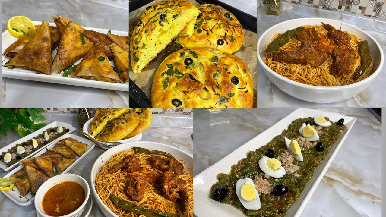 طاولة أول يوم رمضان 🌙 انشاء الله كل عام وأنتم بألف خير 👌😋
