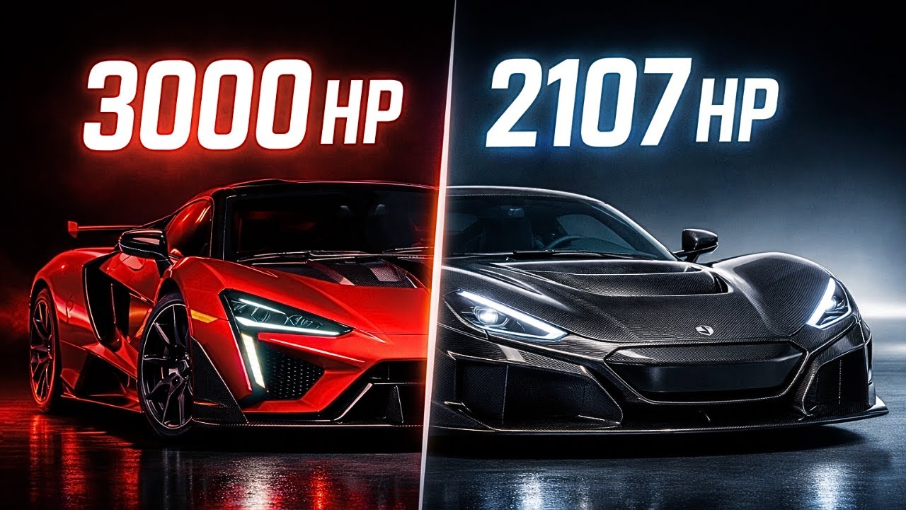 BYD U9X против Rimac Nevera R — это меняет всё.