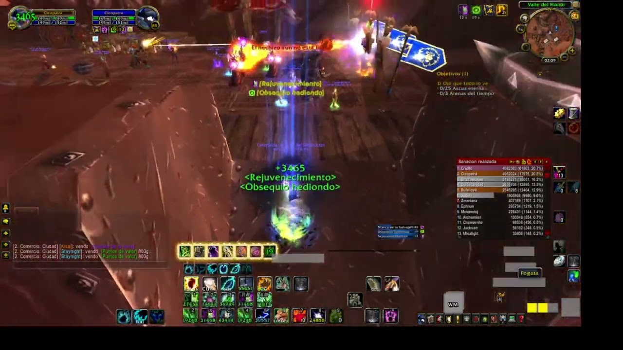 guía rápida y sencilla de druida restauración pve 4.3.4 servidor warsages 4.3.4  cataclismo