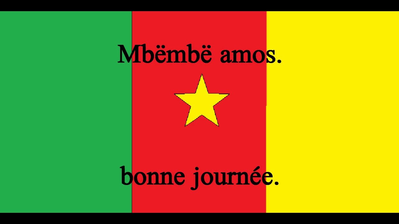 l'ewondo par le phrases usuelles 1