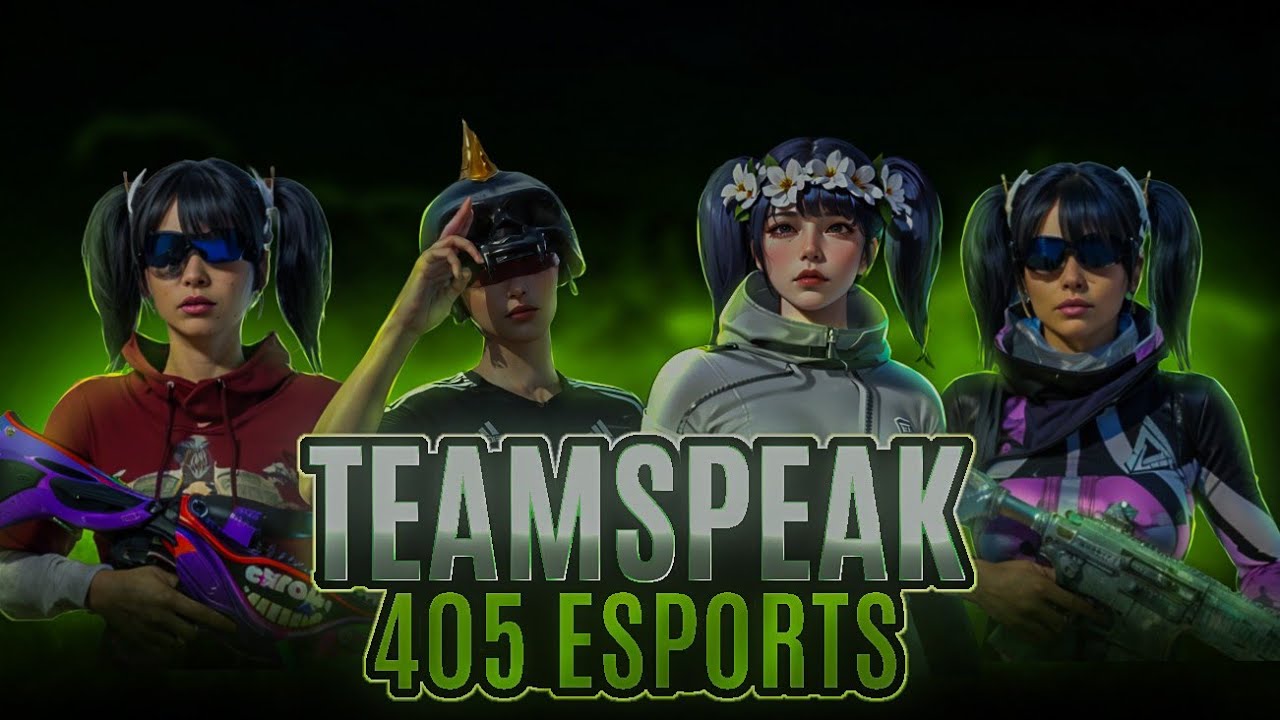 TEAMSPEAK 405 ESPORTS | top 1 18 kills