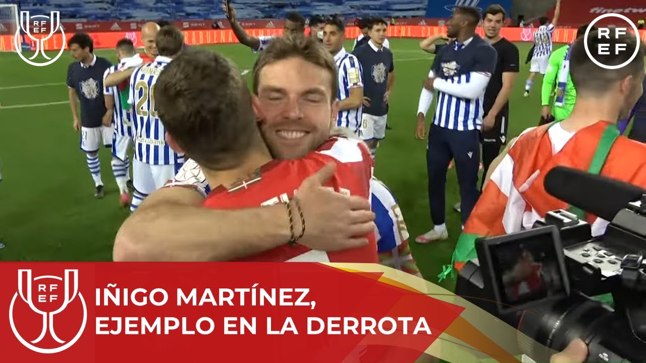 Iñigo Martínez, ejemplo en la derrota