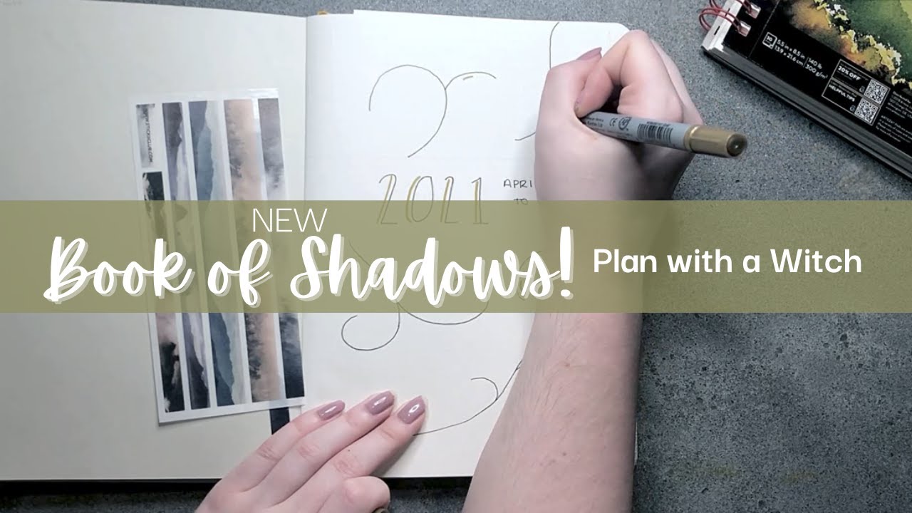 BOS PLAN WITH ME | New Book of Shadows Set Up!