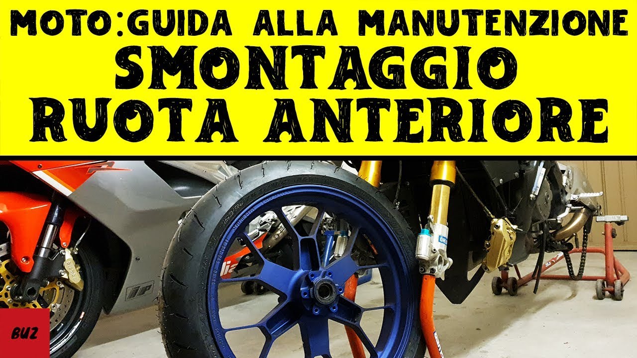 RUOTA ANTERIORE: Guida allo Smontaggio