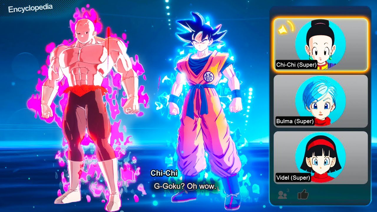 DRAGON BALL: Искра! ZERO — Взаимодействие всех персонажей в «Девичьих разговорах» (Энциклопедия)