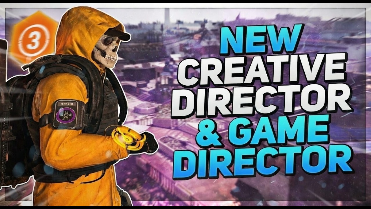 *BREAKING NEWS* NEW Creative Director & Game Director joining The Division Franchise announced TODAY