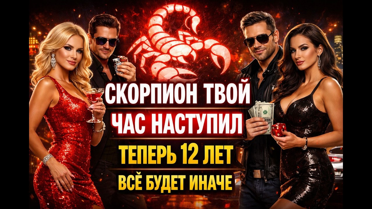 Скорпион ВОТ ОНА МИНУТА СЛАВЫ! Новый старт в ЖИЗНЬ где НЕТ Врагов. ЕСТЬ ИЗОБИЛИЕ