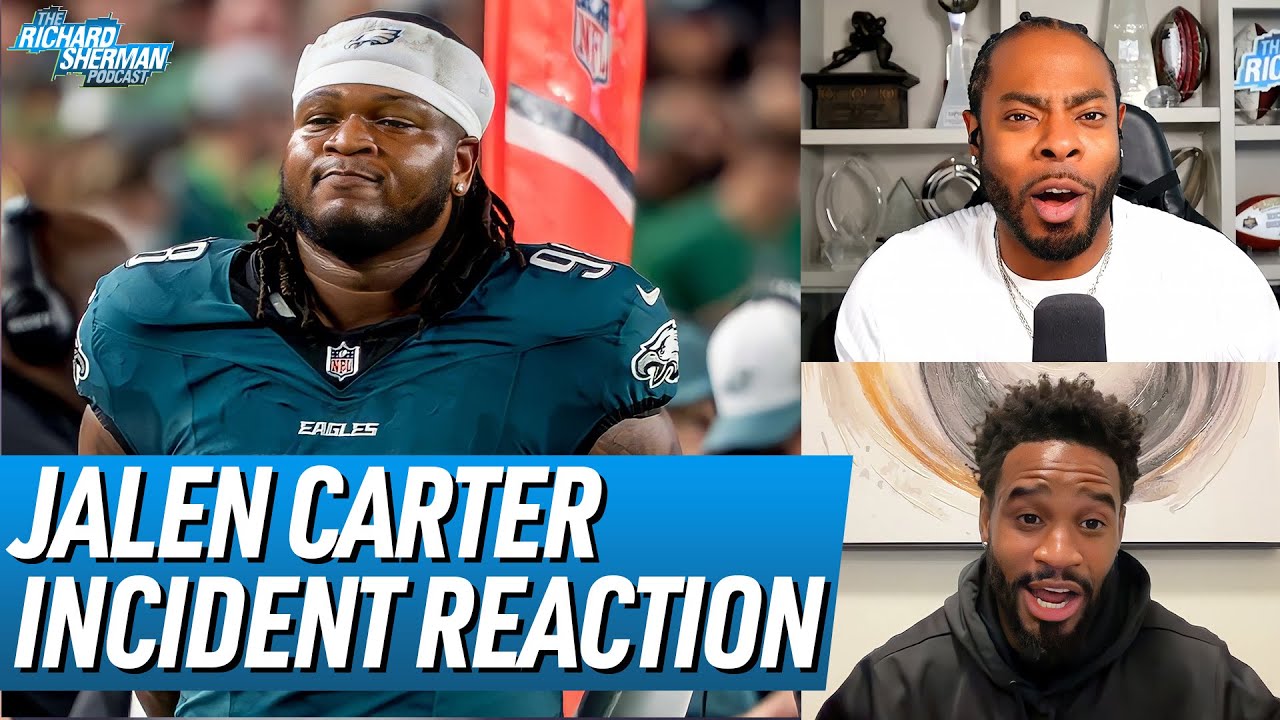 Darius Slay details Jalen Carter phone call after Cowboys-Eagles incident | Richard Sherman NFL