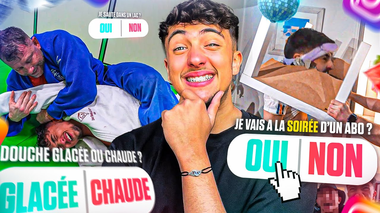 Je m’incruste dans la soirée d’une abonnée (Vous contrôlez ma vie pendant 24h !)
