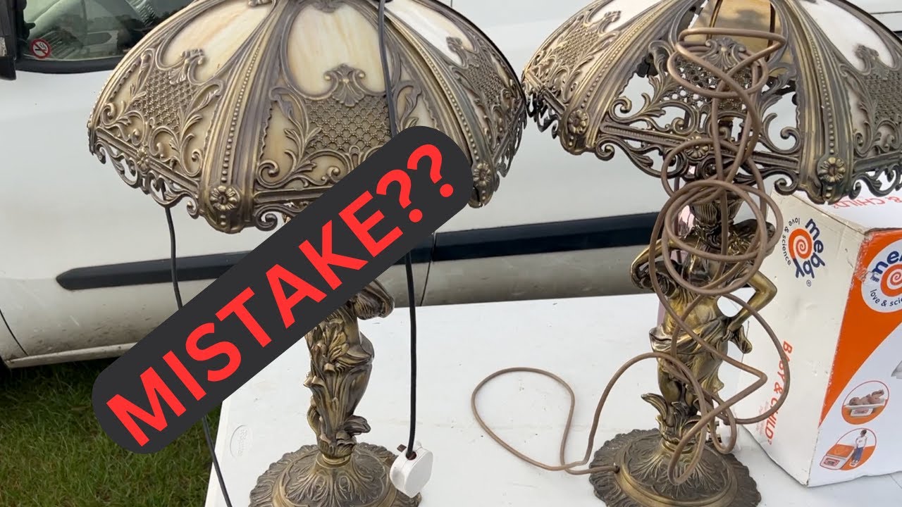Did I UNDERSELL These Lamps? Selling At The Bootsale