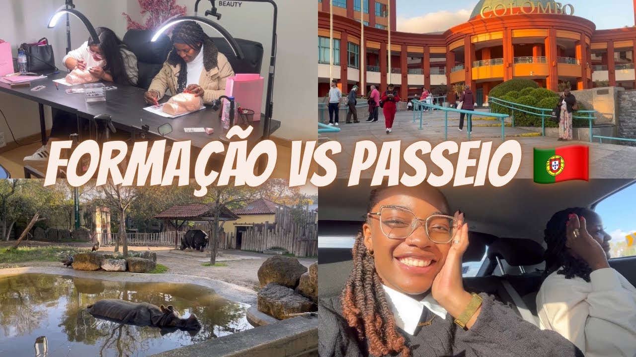 FORMAÇÃO E PASSEIO 🇵🇹| Visitamos o jardim zoológico de Lisboa 😍🍃