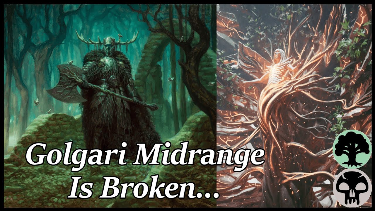 Mono💀Red🌳Slayer - MTG Arena WOE Standard - Golgari Midrange 001