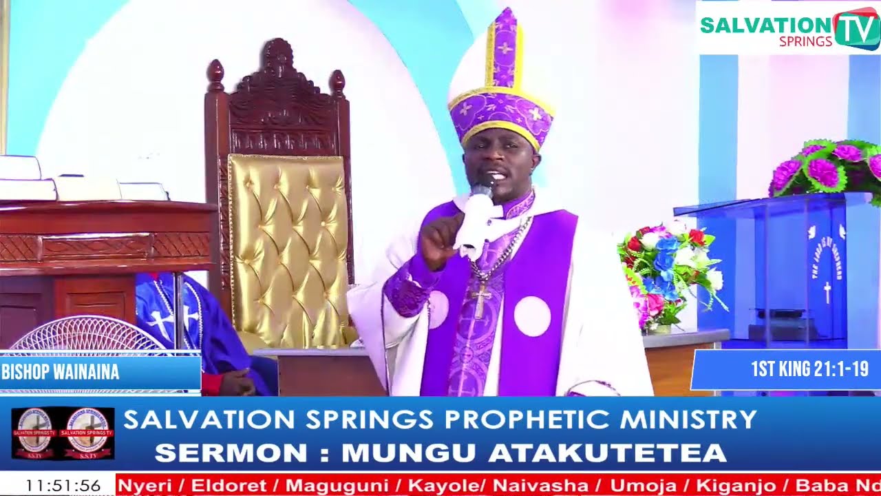 SUNDAY LIVE - BISHOP WAINAINA