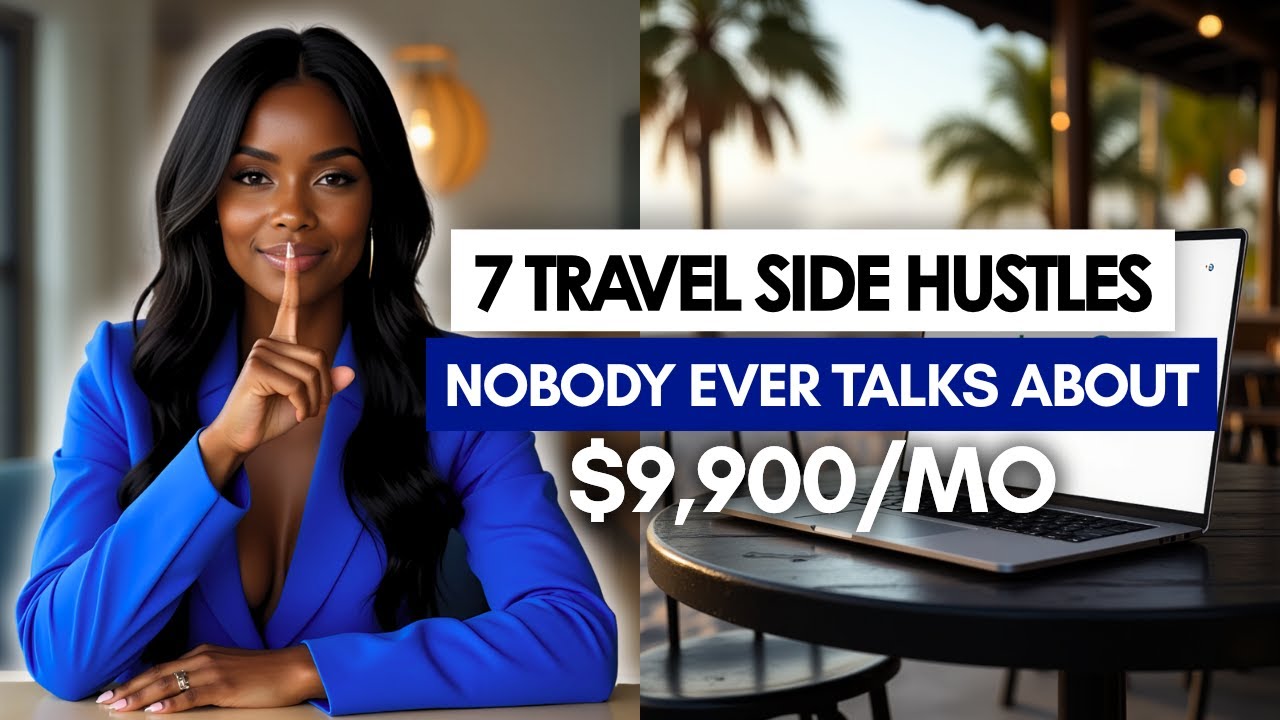 High Paying Side Hustles In The TRAVEL Industry | $9K+ /MO Remote Income Ideas