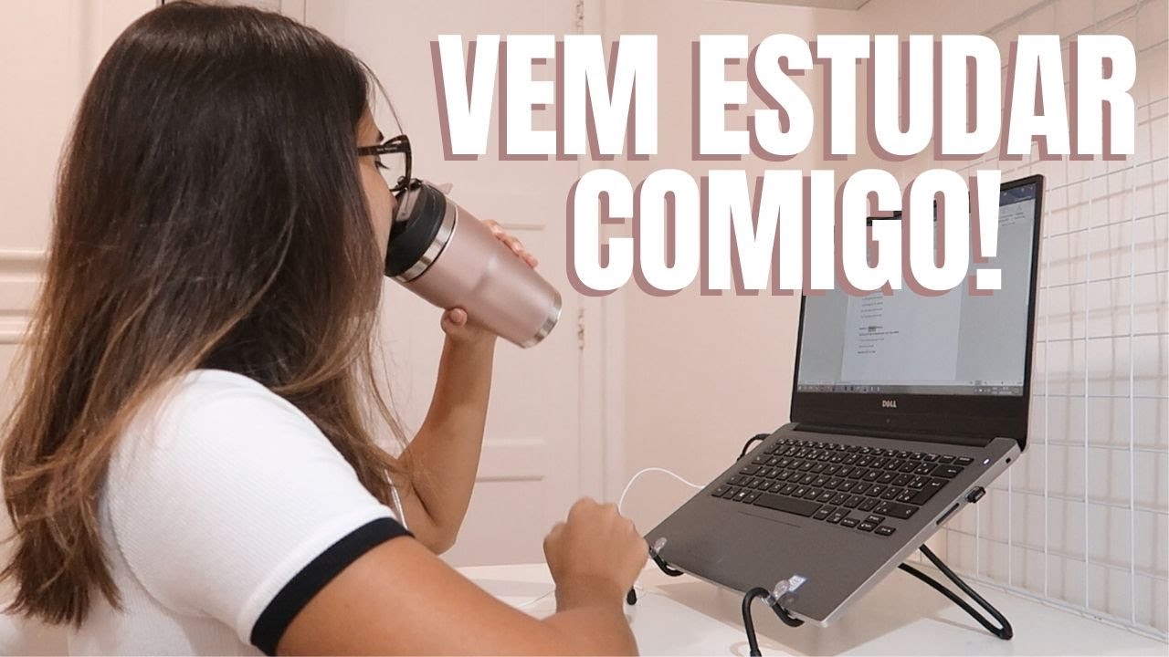 ESTUDE COMIGO por 50 MINUTOS + Intervalo // Sessão de estudos em TEMPO REAL na quarentena