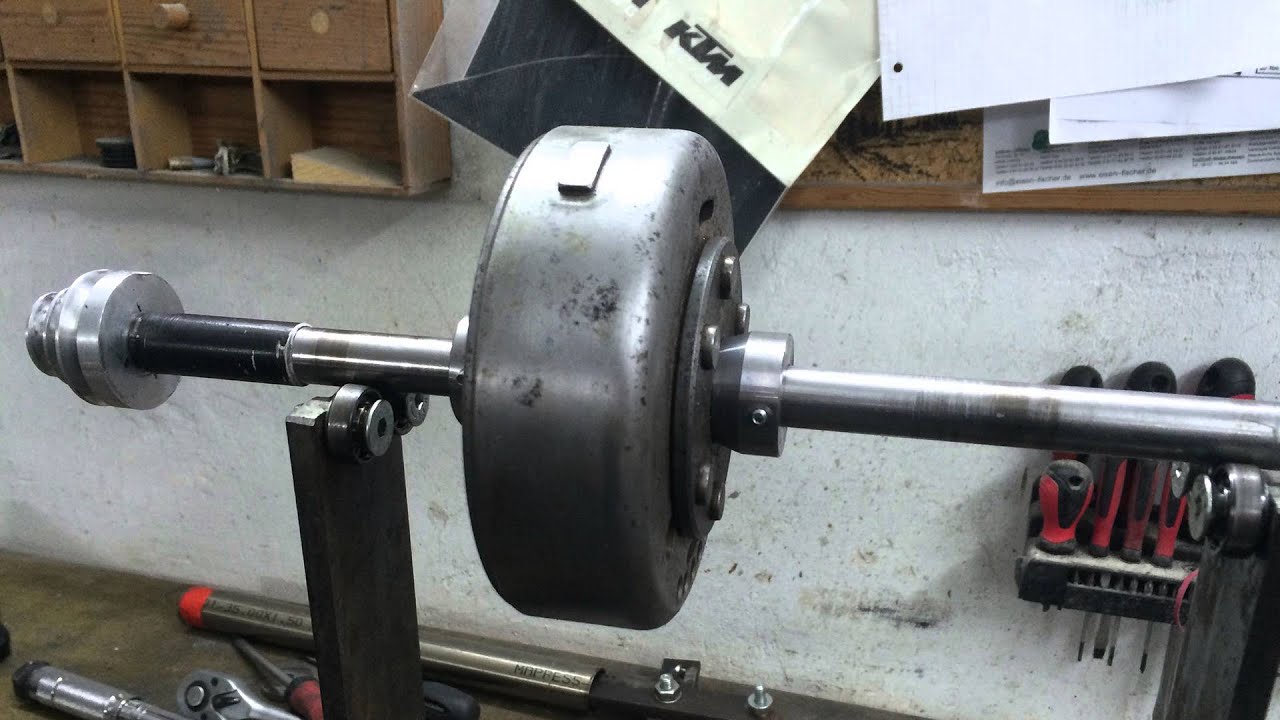 Wuchtmaschine | Balancing machine | RD 350 Polrad
