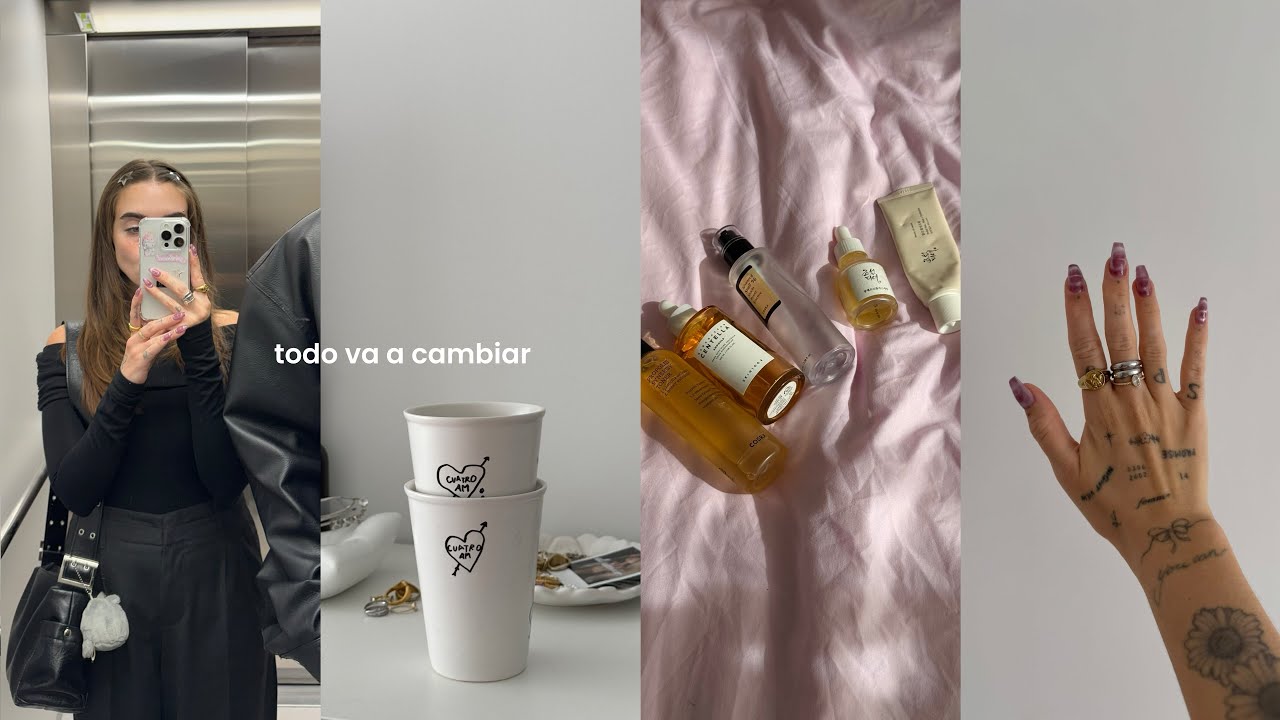 ★ CAMBI&Eacute; TODO ★ Charlita y skincare 👼🏼