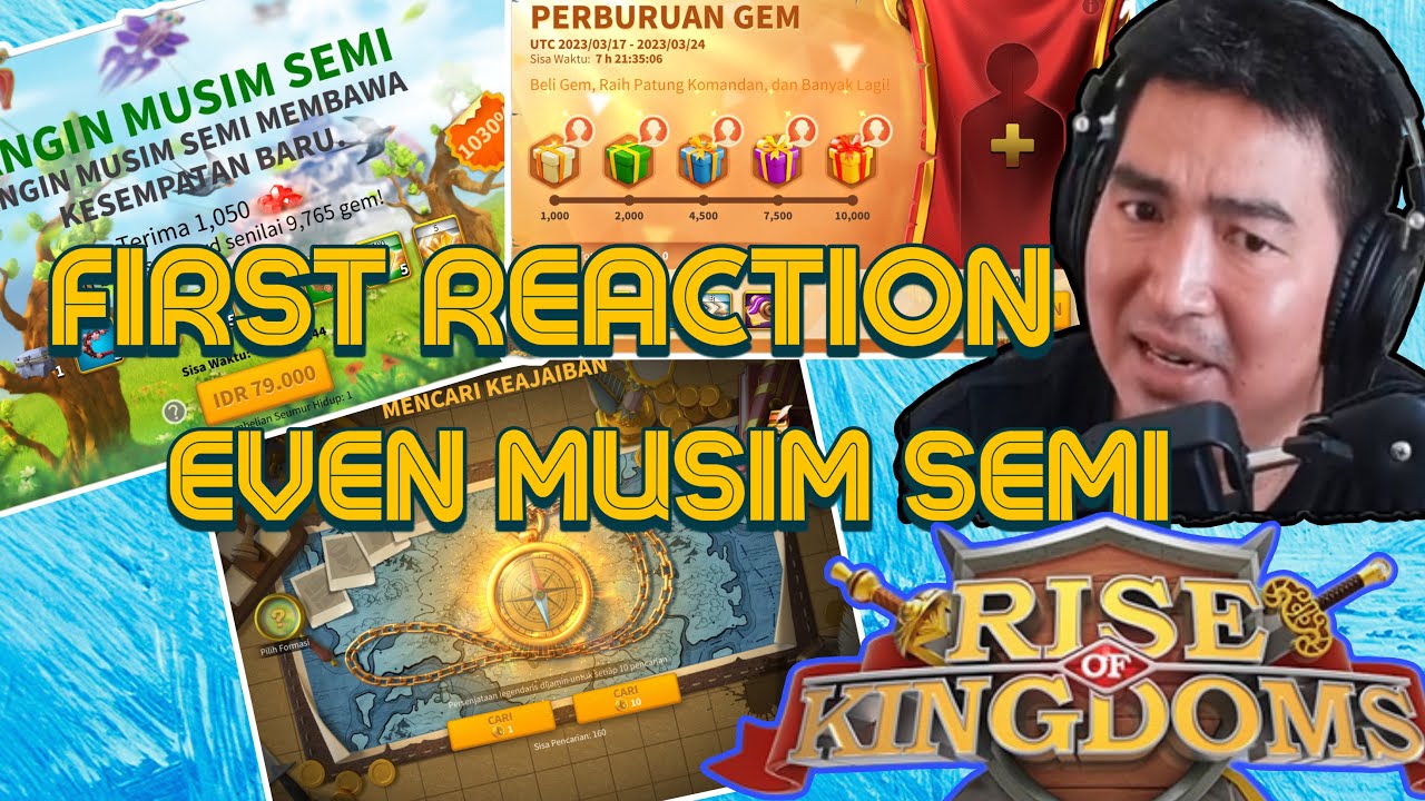 BONYOK... KURANG AJAR !!! DUIT SEMUA | EVENT MUSIM SEMI | FIRST REACTION | ROK INDONESIA