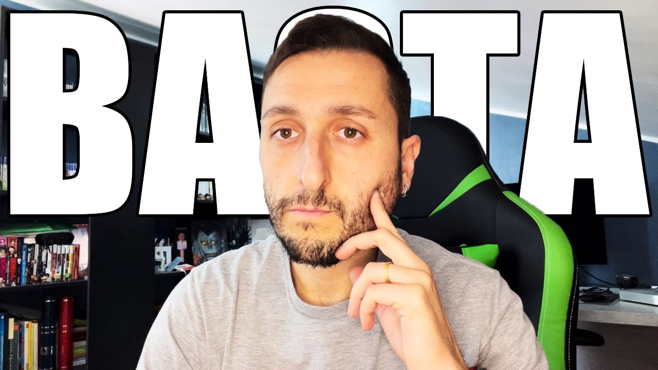 Sono STUFO di tante cose. (Video IMPORTANTE)