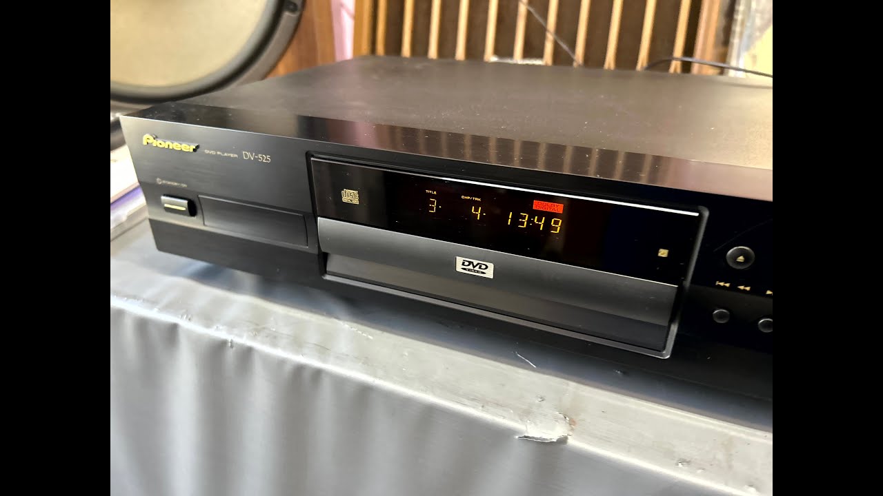 O Rei do Som - DVD-CD Player Pioneer DV-525