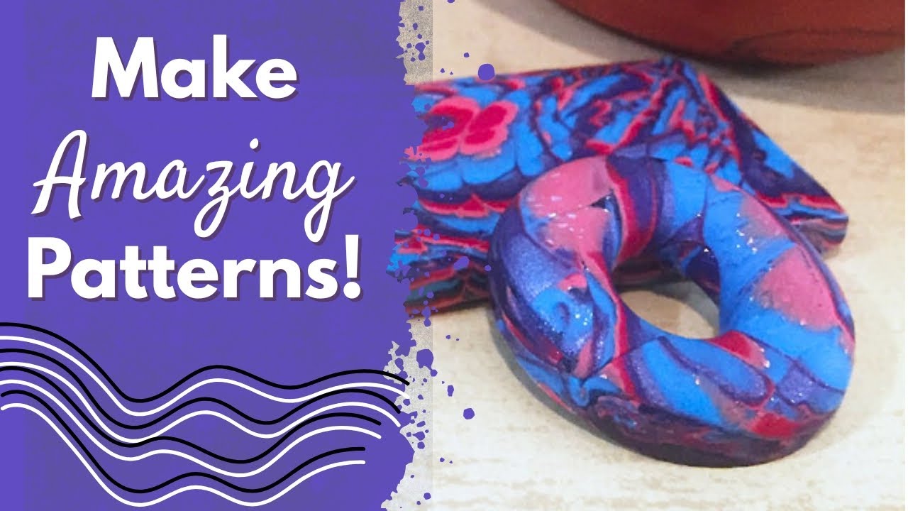 Mokume Gane Polymer Clay Tutorial: Easy Color Magic