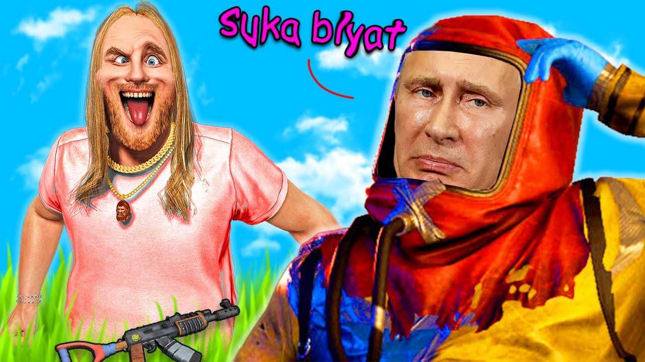 TROLLING SALTY RUSSIANS with TRAP BASE... Rust