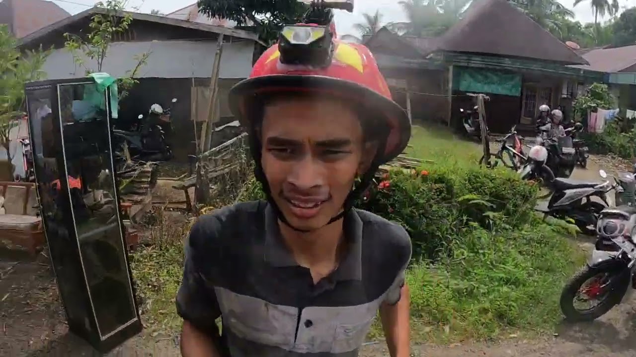 Kebakaran TKM Padawangan Barabai HST