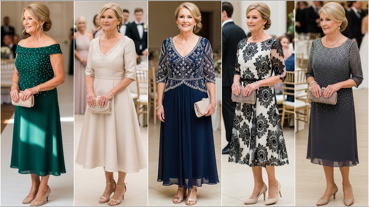 Top Knee Length Mother of the Bride Dresses: Classy & Flattering Brid's Mom Gowns for Every Wedding