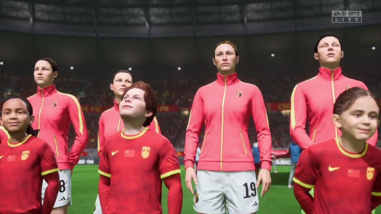 March 8, 2026 - China vs Belgium - Women's International Friendly - FIFA 23 Gameplay