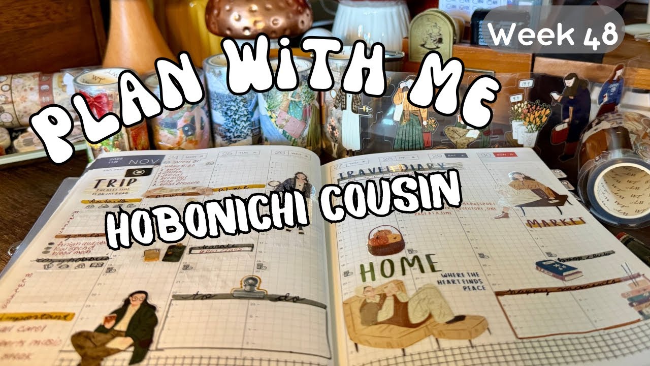 Plan With Me | Hobonichi Cousin 