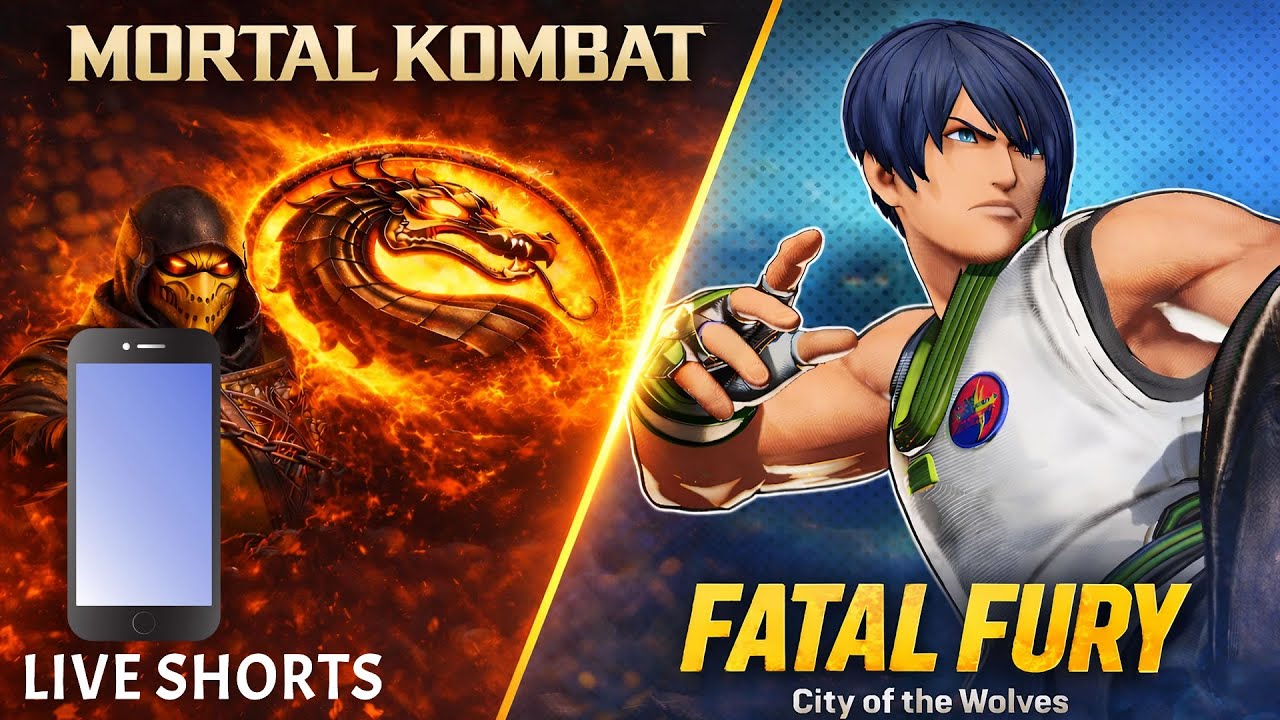 MORTAL KOMBAT VERY HARD + KIM SEASON 2 FATAL FURY #SNKSponsored  (shorts)