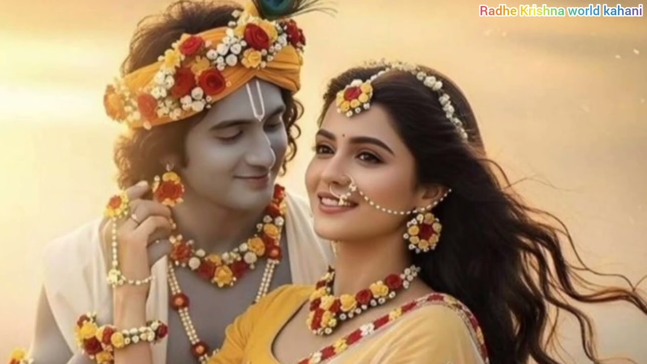 🌸 वृंदावन में राधे-कृष्ण का अनोखा प्रेम💖 राधा और कृष्ण की सबसे सुंदर लीला🌼 जब वृंदावन में गूंजा राध