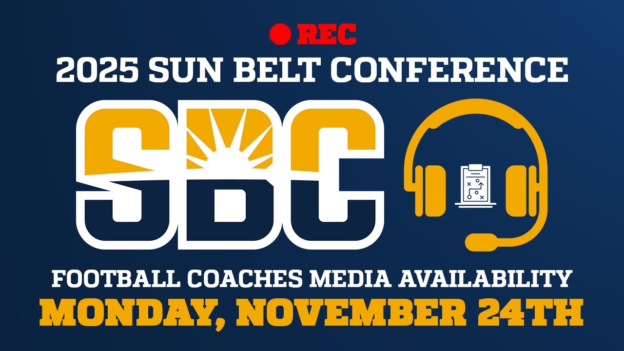 Sun Belt Football Coaches Media Availability - November 24th
