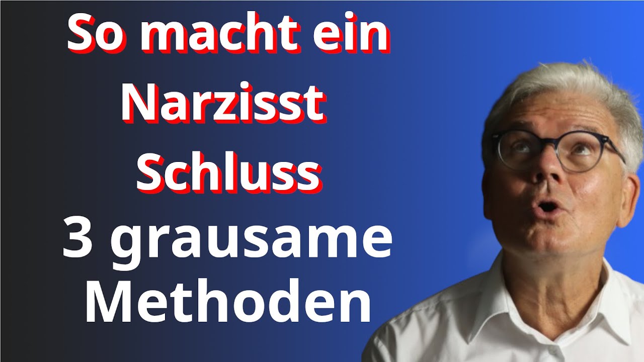 So macht ein Narzisst Schluss: 3 grausame Methoden