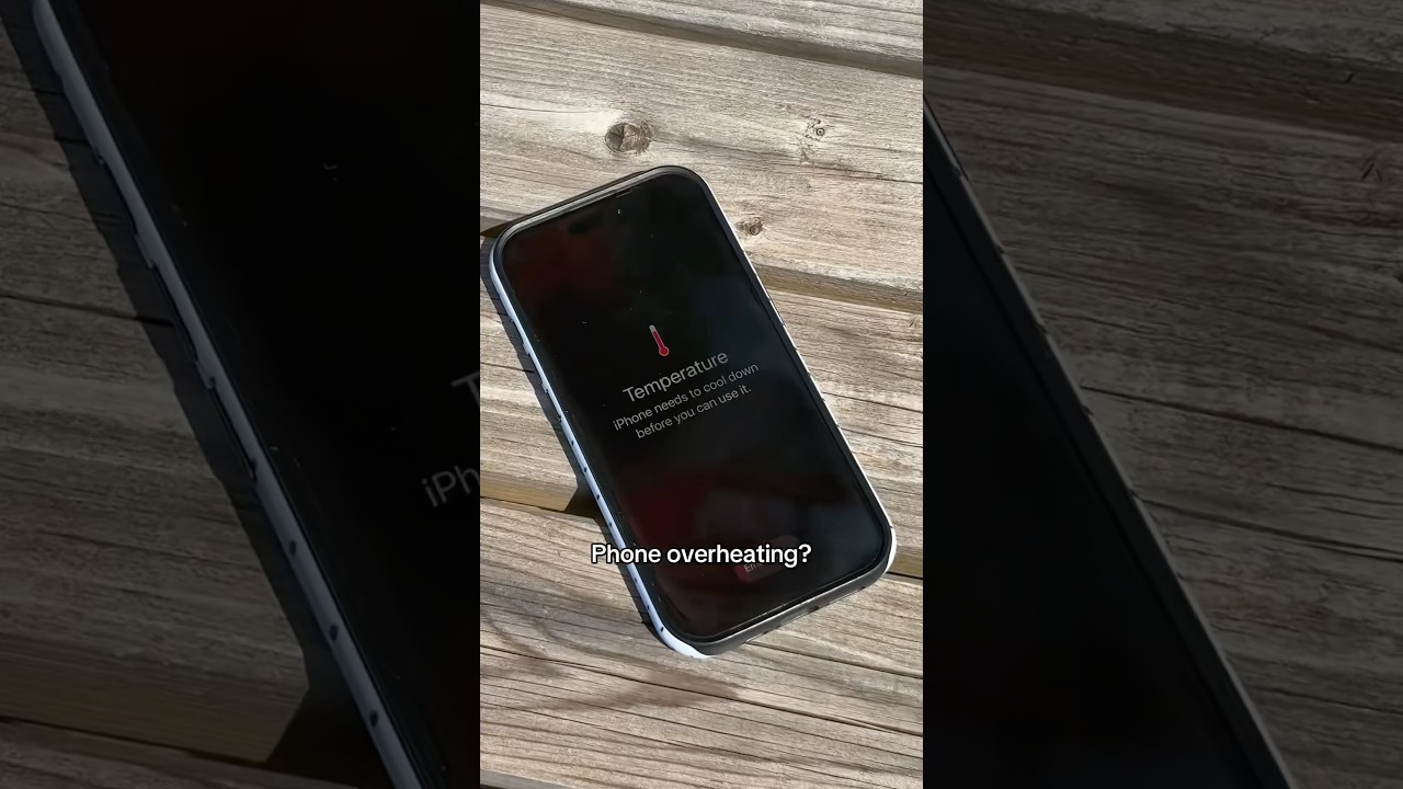 Don&rsquo;t let your phone overheat, try these quick fixes🔥🥵 #phoneoverheating #mobilephone #phonetips